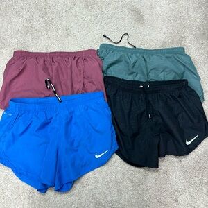 Lot of 4 Nike Dri Fit Shorts